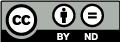 Attribution - No Derivatives - Creative Commons